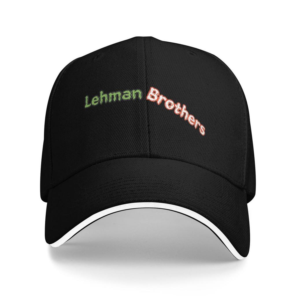Unisex Baseball Hats Lehman Brothers Logo Outdoor Streetwear Summer Sports Baseball Caps Hip Hop Cap Casquette Hats