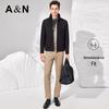 Antonio Men's Business Zipper Lapel Down Jacket