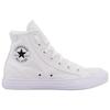 Converse Chuck Taylor Seasonal Comfortable Versatile High-Top Canvas Shoes Unisex sneakers White A19299C