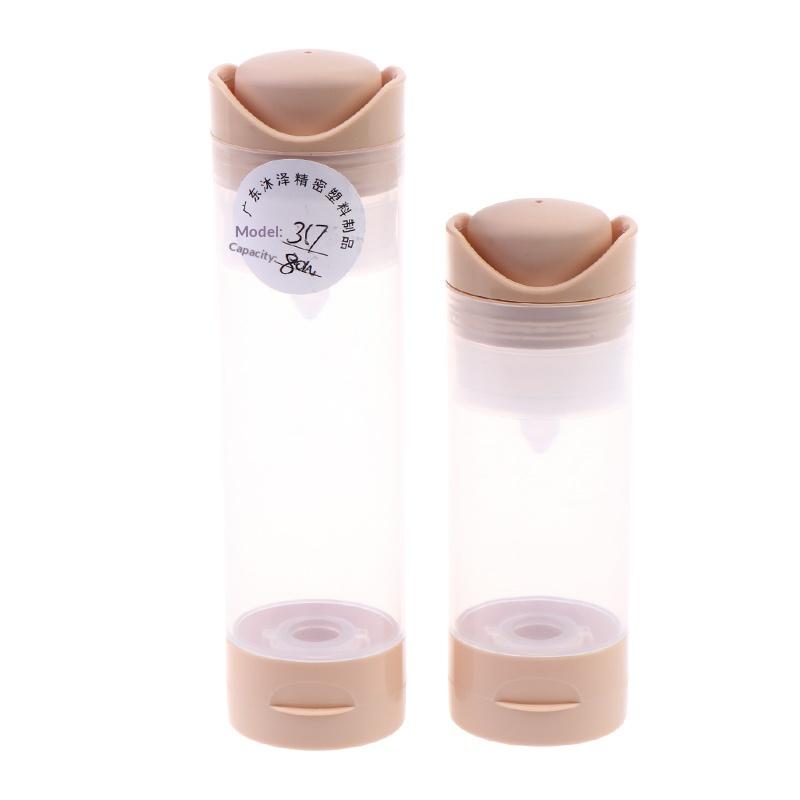 50/80Ml Empty Vacuum Press Dropper Bottle /Eye Cream/ Serum Empty Airless Syringe Bottle Cosmetic Container