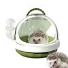 Water Bottle Small Animal Carrier Cage Safe Door Lock Hamster Outgoing Bag  Gerbils