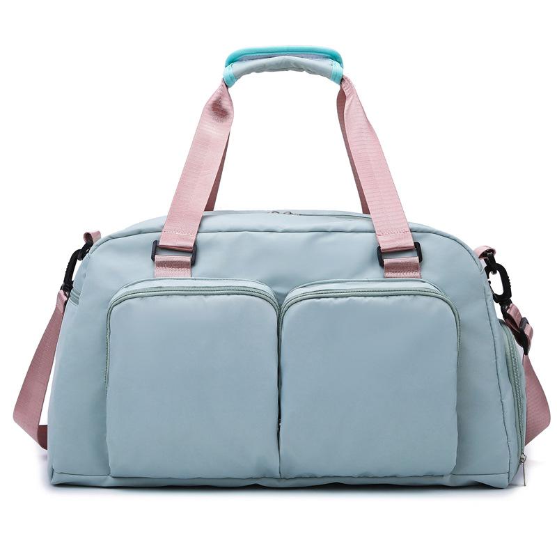 Simple Casual Dry and Wet Separation with Shoes Warehouse Yoga Fitness Bag Can Be Put On Tie Rod Luggage When Traveling
