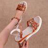 Fashion 2025 Lightweight Ankle Strap Platform Sandals Women Comfort Non Slip Beach Shoes