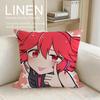 Cute Kasane Teto Anime Cushion Cover Pillowcase Set Pcs x x Breathable Washable Sofa Cushion Cover