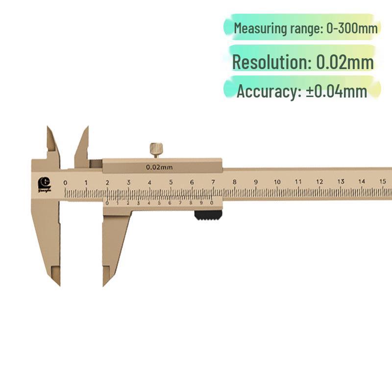Guilin Guanglu Non-Magnetic Digital Vernier Caliper 0-150mm/200mm with Magnetic Shielding