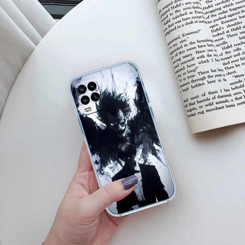Death Note Transparent Phone Case for LG K22 K30 K40 K40S K41 K42 K50 K50S K51 K51S K52 K61 K62 K71 K92 Q61