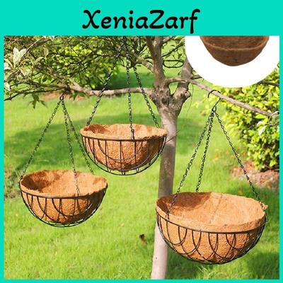 Coconut Coir Hanging Planter With Breathable Design For Balcony Gardeners And Home Decor