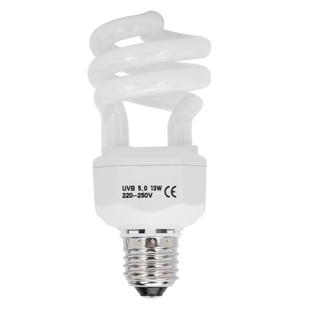 Reptile UVB Energy Saving Lamp Tortoise Lizard Calcium Supplement Plant Ultraviolet Light5.0 13W