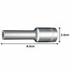 TONE Deep Socket (12 Square) HP4D-09L Drive Angle 12.7mm (1/2") Width across Flats 9mm