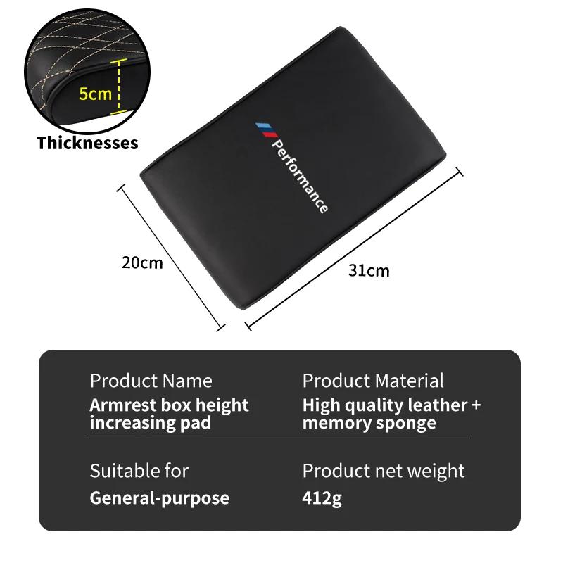 2025 Horký Středový Chránič Auta Box na Loketní Opěrku Polštářek pro Zvýšení Sedadla Pro BMW X1 X2 X3 X4 X5 X6 X7 G20 G30 E70 E91 E30 E53 F31 F40 G01 G02 G