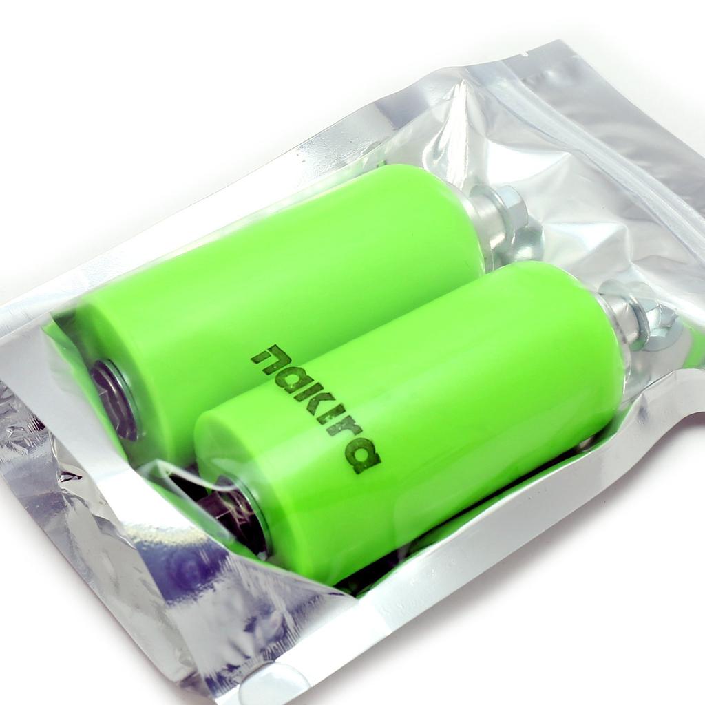 Nakira Motorschutz Sturzbügel Universalprotektor Links und Rechts Set Motorrad Motor Slider (Hellgrün)