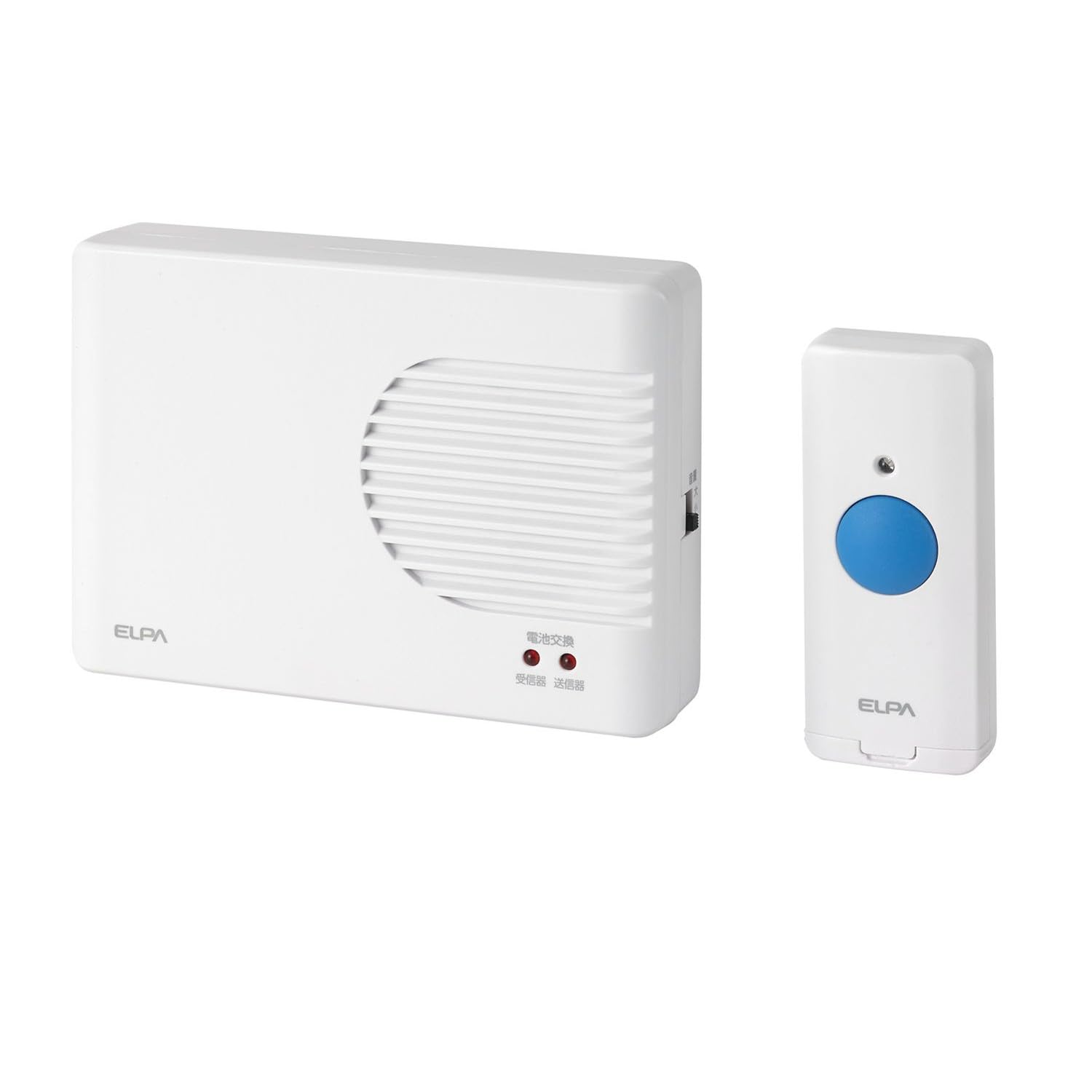 

ELPA Wireless Ping Pong Doorbell, approx. 85dB/m (Large), AWP-500