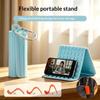 Supporto per Telefono in Silicone Modellabile Liberamente Pieghevole Portatile Flessibile Regolabile Multi Angolo Universale Supporto da Tavolo per Telefono