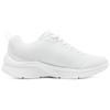 Skechers Girls Cushioning Abrasion Resistant Breathable Low top Kids' Running Shoes White Teenagers 302603L-WHT