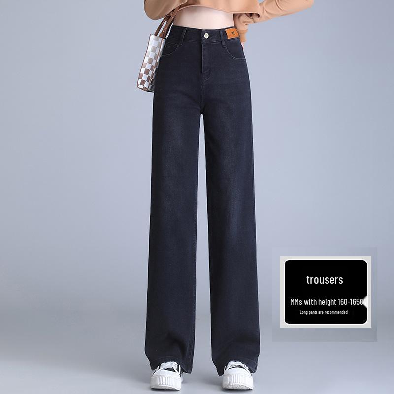 

Women s High-Waisted Retro Wide-Leg Jeans - Slimming and Loose Fit for Spring/Autumn 2026 33 (Waist 26 inches)