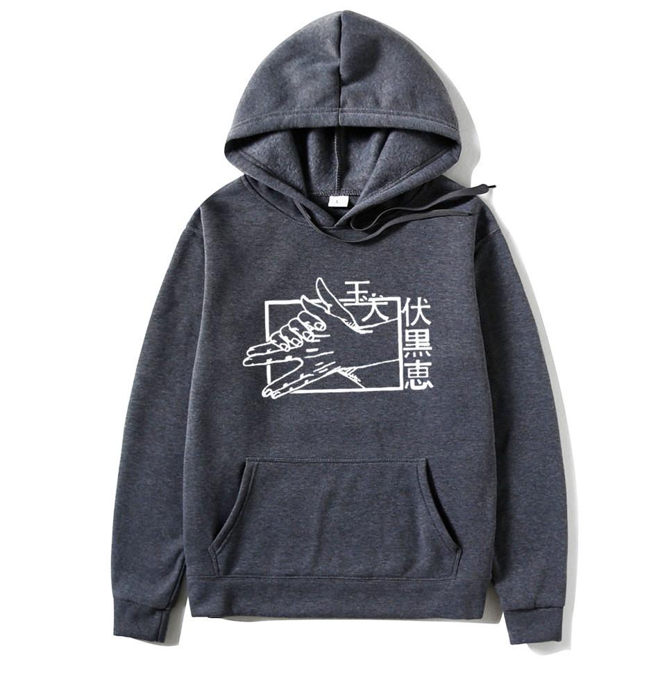 Japanese Animation Jujutsu Kaisen Men's Hoodie Sweatshirt Men Womnen Autumn Fashion Design Pullover Men's Fleece Hoodies