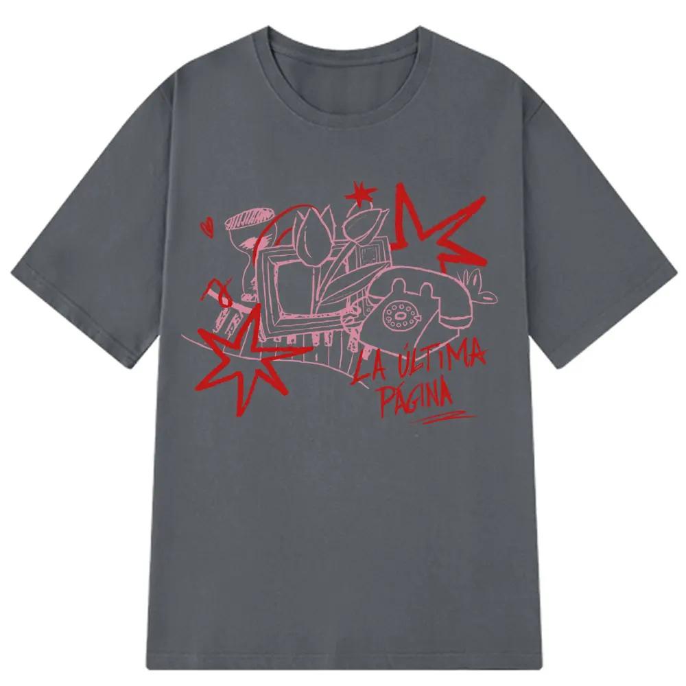 Singer Chiara Oliver Tour 2026 Print Tees Men Women Aesthetic Trend Tshirt Shortsleeved Loose Casual Cotton Tshirts Fan Gifts