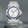 Specht&Sohne New Classic Men's Watch 50M Waterproof Luminous Sapphire Crystal Blue Automatic Mechanical Watches Reloj Hombre