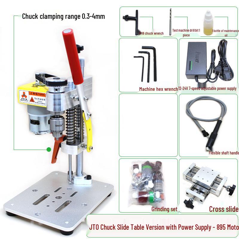 Micro Mini Desktop Precision Drill for Mobile Phone and Watch Repair