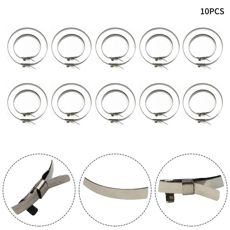 20pcs Boot Clamp Include Stainless Steel 10X-Short Bands + 10X-Large Bands For Auto / ATV CV  Joint Axle&CV Boot Clamps Kit