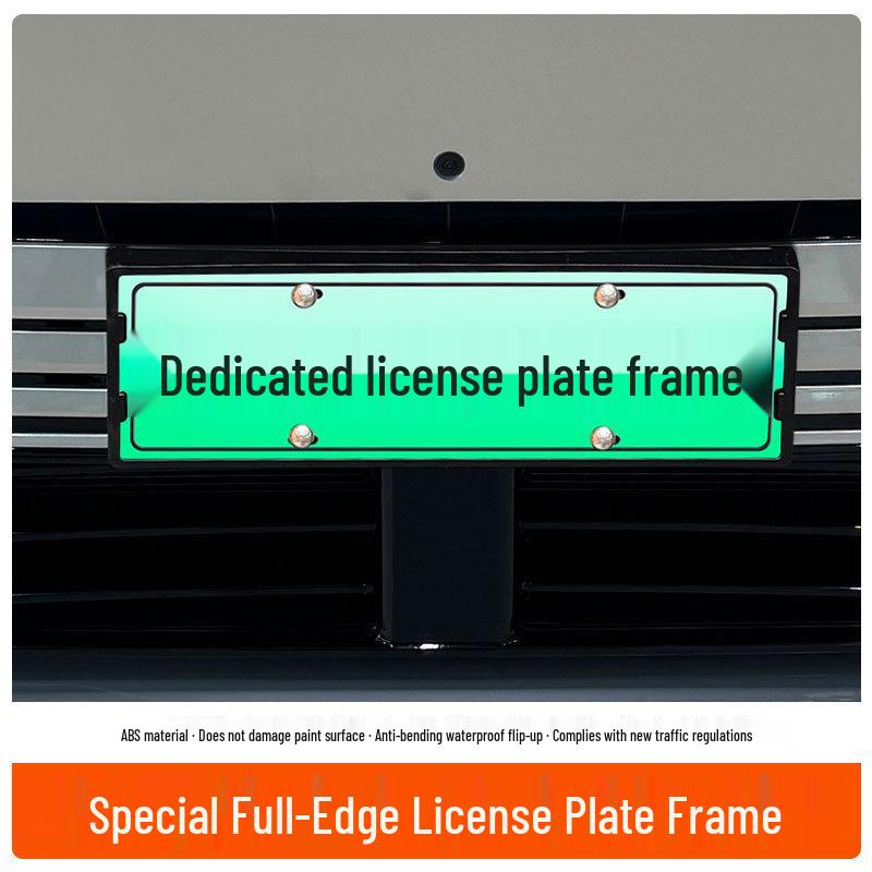 2026 Buick Elite Series Green Energy Full-Coverage License Plate Frame Compliant with New Regulations