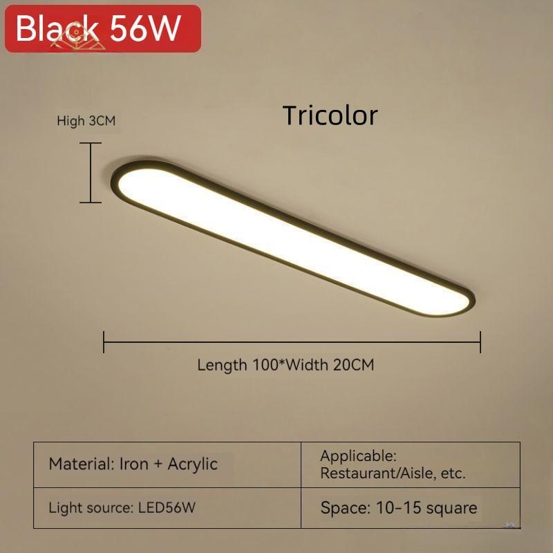 Corridor Hallway Nordic Master Bedroom Lights Household LED Ceiling Light Modern Minimalist Strip Cloakroom Aisle Balcony Light
