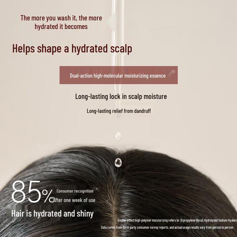 JD Zhizao Botanisches Rotes Reishi Anti-Schuppen Feuchtigkeitsshampoo