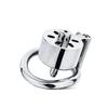 Wearable + Catheter Stainless Steel CB Lock Chastity Lock Cock Ring Penis Cage  Sex Toy Chastity Belt BDSM