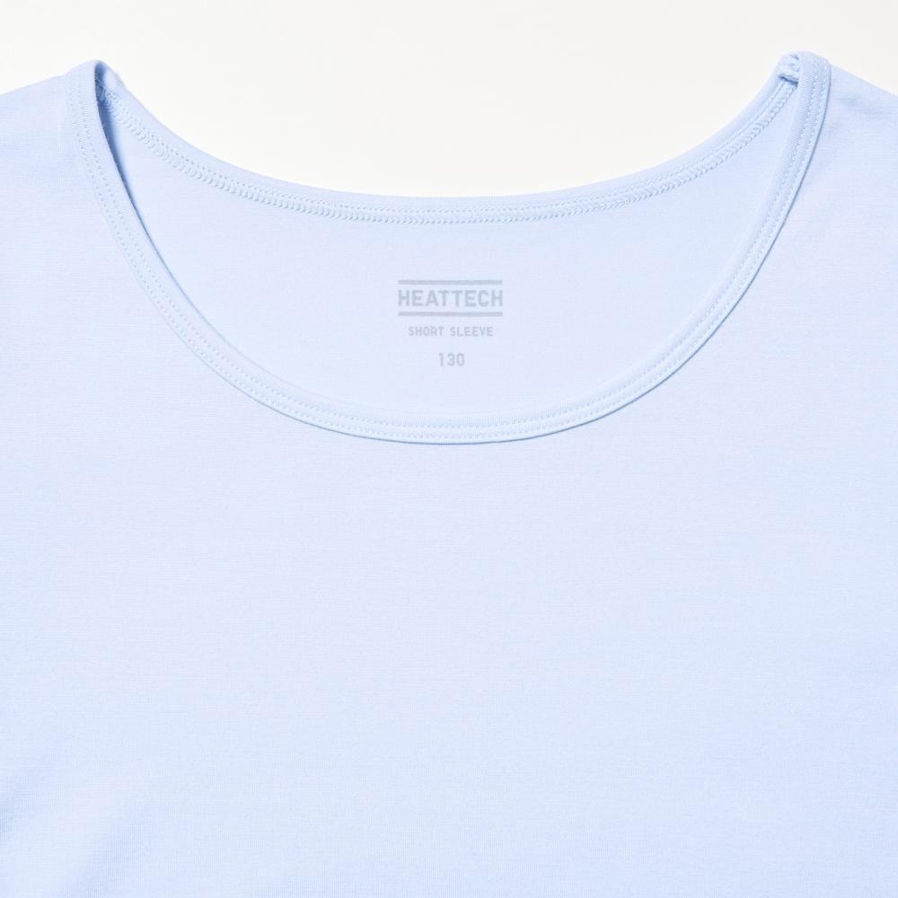 Uniqlo KIDS Heattech  Neck  Short Sleeve