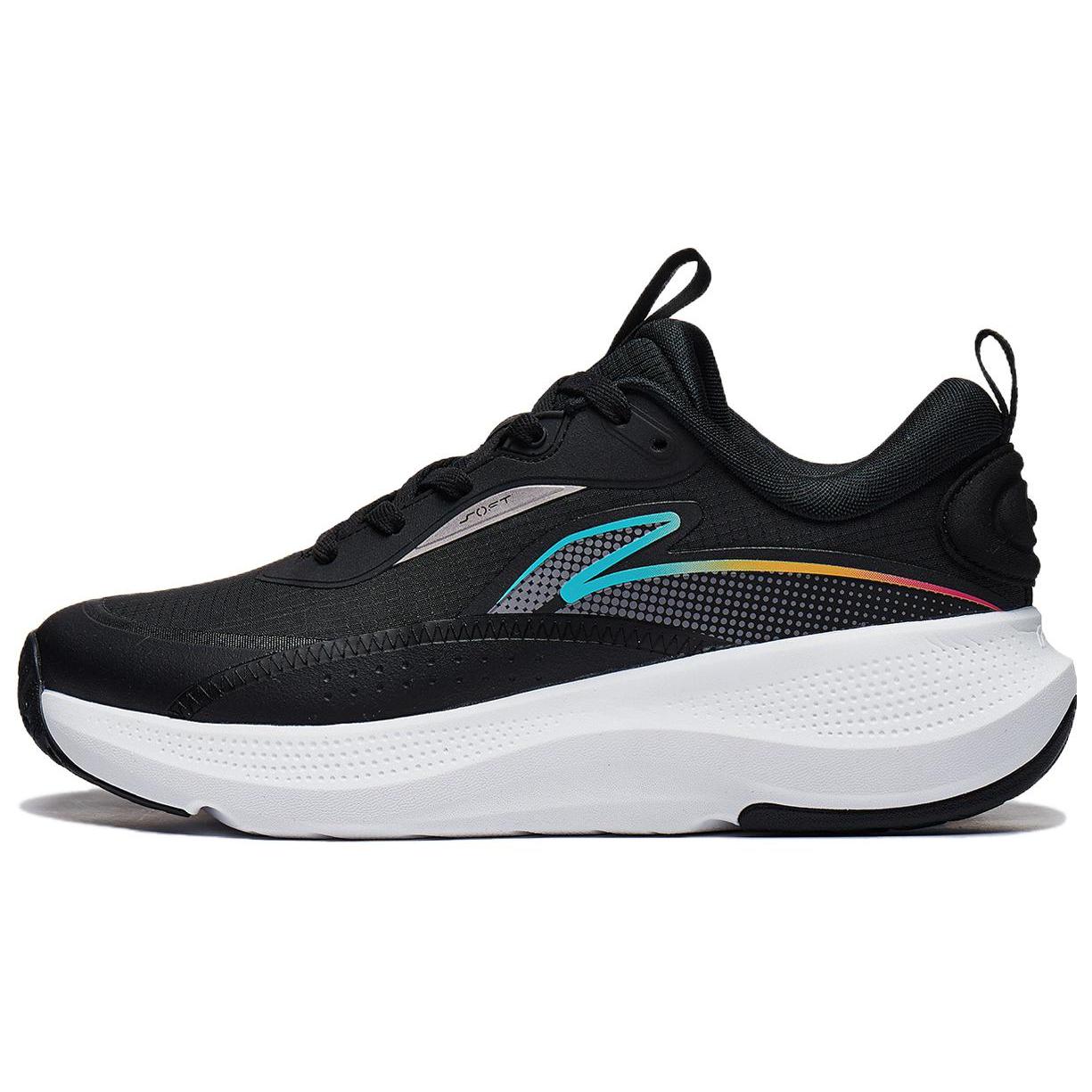

Li Ning SOFT ELEMENT Trendy Cushioning Breathable Low top Casual Shoes Men s Black AGLT179-1 43