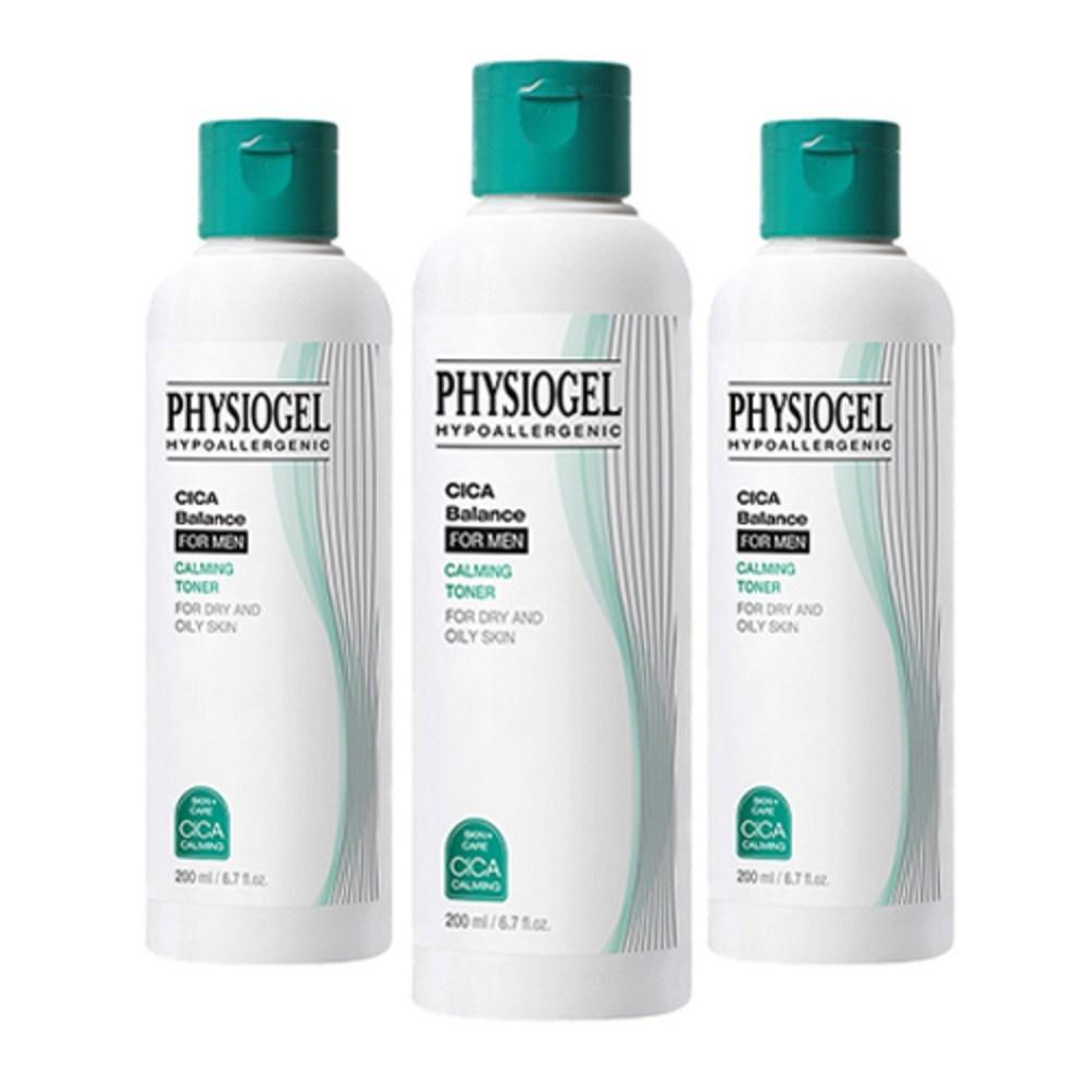 Physiogel Cica Balance For Men Calming Toner 3 Pcs 200ml