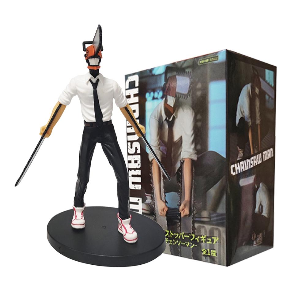 14/17cm Chainsaw Man Anime Figure Power/Denji Action Figure PVC Chainsaw Man Noodle Stopper Figurine Adult Collection Model Toys