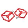 LeBycle Fahrradpedal Rutschfestes Trittbrett Universal Leichtgewicht CNC Aluminiumlegierung Fahrradzubehör Rot