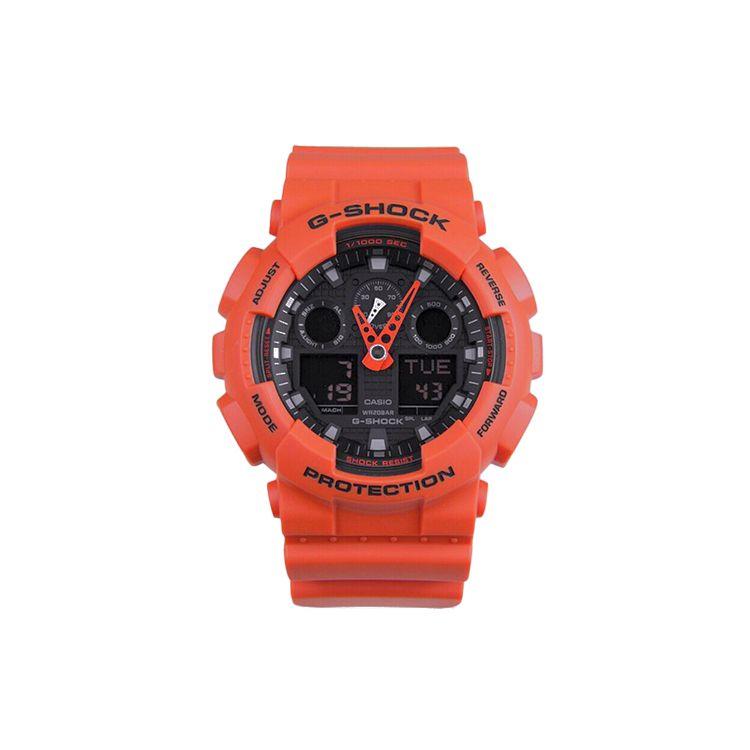 Casio Fashion Retro Street Classic Dual Display Waterproof Sports Quartz Watch Men watches Black GA-100L-4A