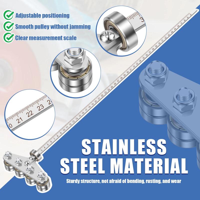 Positioning Calipers For Precise Measurements Easy Wood Cutting Precision Cutting Guide For Circular Saws Adjustable Guide Rail