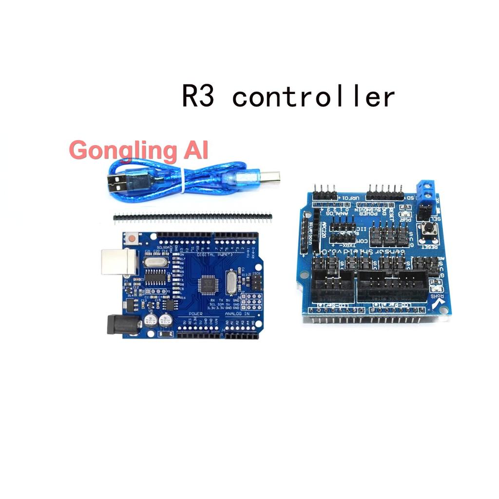 6 DOF Robotic Arm DIY Kit Multi Dof Robot Servo Grasping Maker Education Construction For Arduino ESP32 Programmable Robot Arm