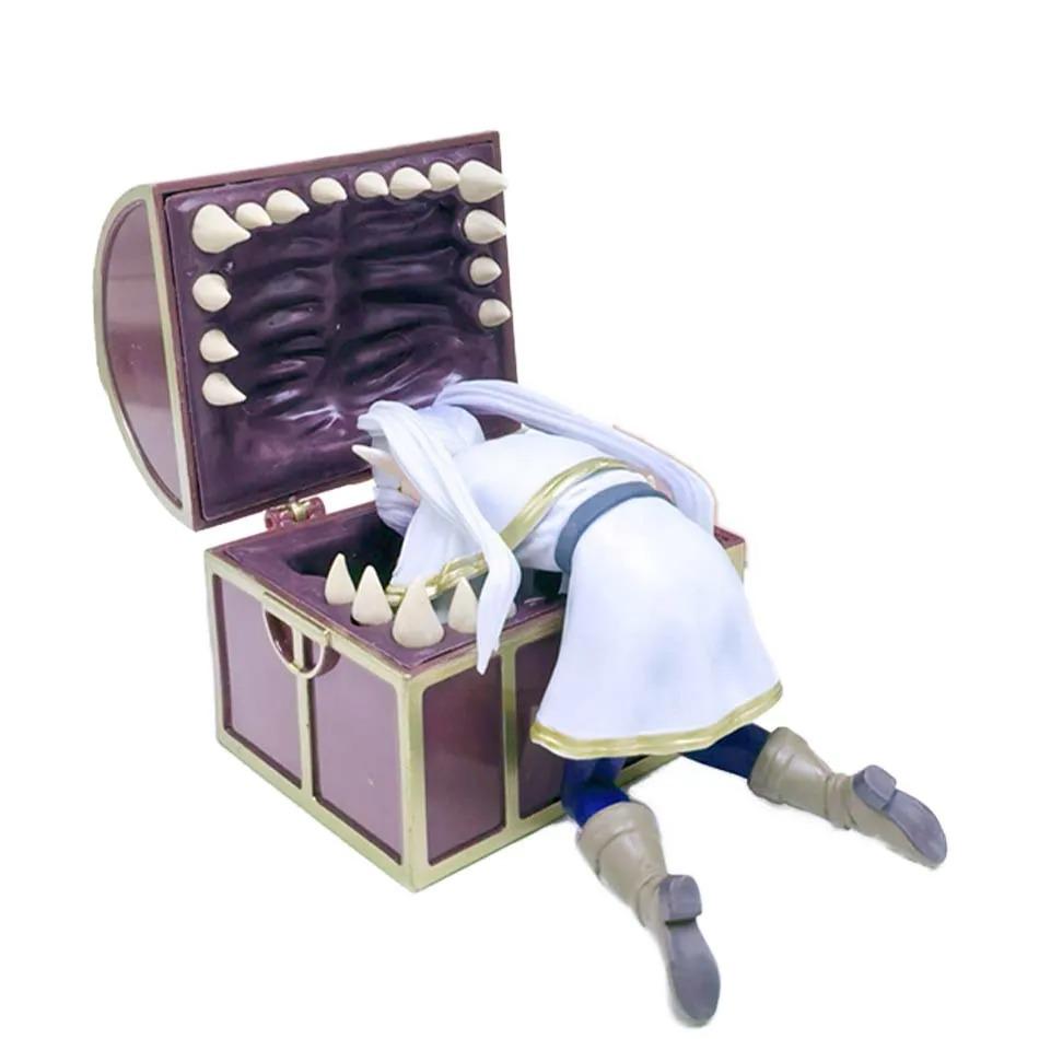 Frieren Beyond Journey s End Frieren Treasure Box Monster Anime Figure Toy Fern Noodle Stopper Action Figurine