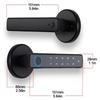 4 in 1 Fingerprint Door Lock Tuya App Keyless Door Lock Security Smart Door Lock  Office
