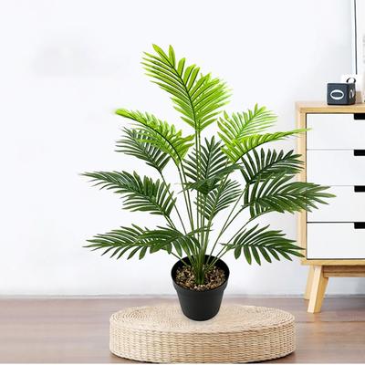 Large Artificial Palm Tree Green Artificial Fern Flower Arrangement Fake Palm Leaves  Home