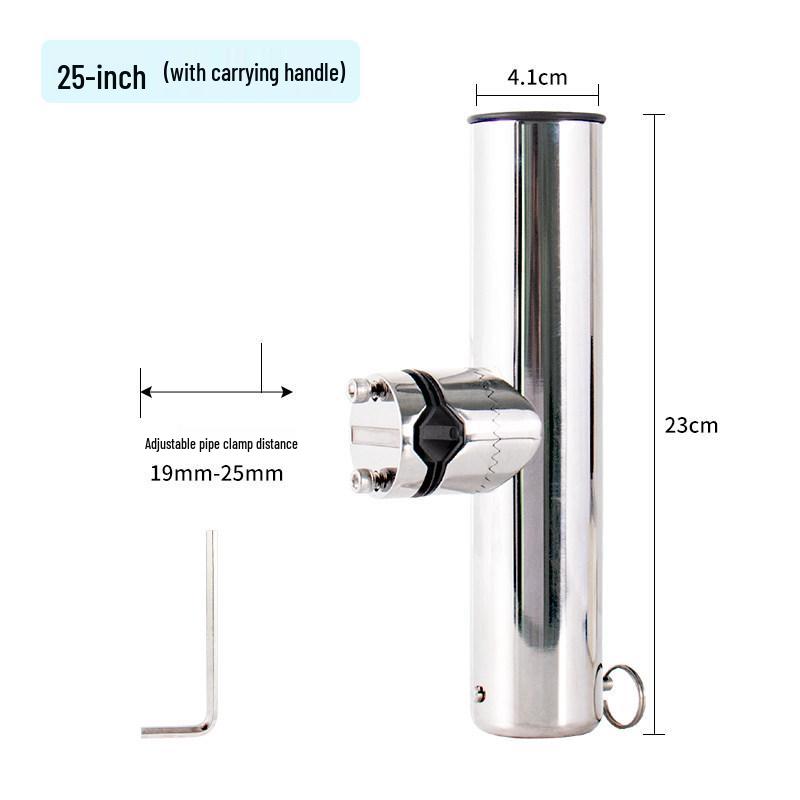 Stainless Steel Fishing Rod Holder for Boats and Yachts