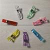 10pcs Colorful Sewing Craft Quilt Binding Plastic Clip Fabric Clamps for Patchwork Sewing Hemming DIY Crafts Tools