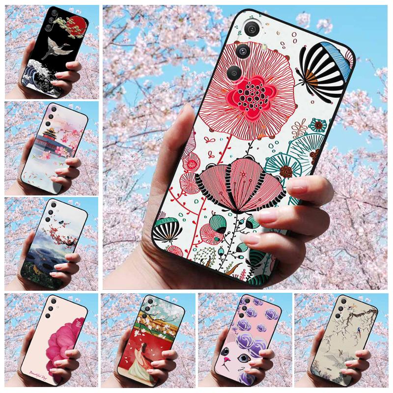 For Samsung Galaxy A16 5G 4G Cases 3D Relief Soft Silicone Cover Retro Embossed for Galaxy S24 FE Plus S 24 Phone 3D Soft Cases