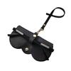 Glasses Protective Cover Creative Hanging Leather Sunglasses Reading Glasses Storage Bag Portable Travel Eyewear Holder