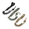 Outdoor Anti-Lost Tactical Spring Lanyard Keychain