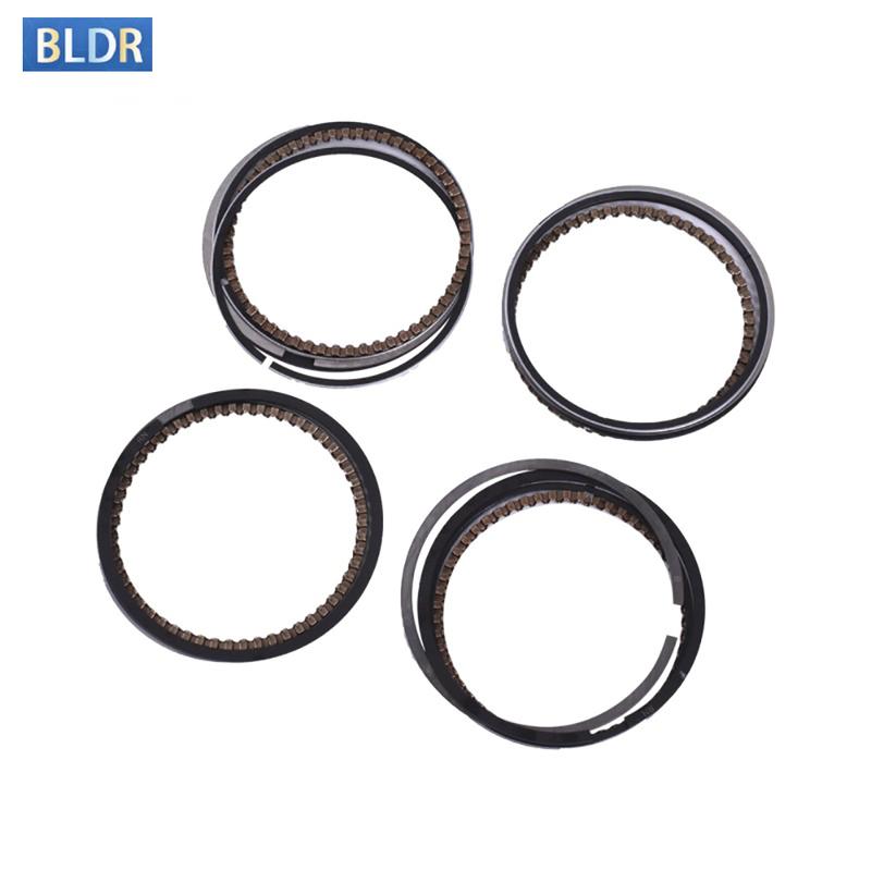 49mm 250cc Motorcycle Engine 4 Cylinder Piston Rings Kit for KAWASAKI ZR250 Balius 2000 ZXR250 1991-1998 ZR ZXR 250 Ring Set