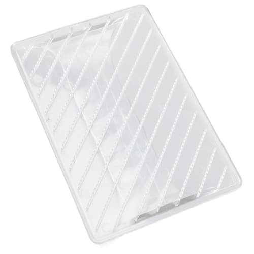 Sausage Cutter, Hot Dog Slicer, Made of Durable Plastic (Clear)