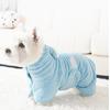 Dog Drying Towel Dog Hooded Bathrobe Towel Absorbent Pet Grooming Clothes Shower Blanket for Bathing Cat Puppy Winter Home