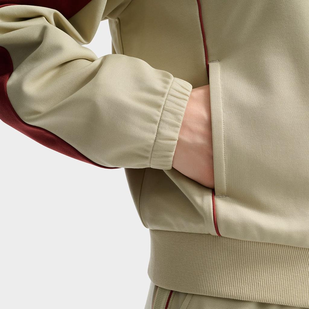 FILA WHITE Jackets Women's Tide Foam Gray GY Stand Collar Moderate Other F11W533501F-GY