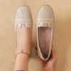 Women loafers breathable casual flats wide fit lightweight slip on comfort soft sole everyday walking shoes
