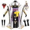 Genshin Impact Game Kujou Sara Cosplay Anime Game Costume Women's Cosplay Set Stage Outfit